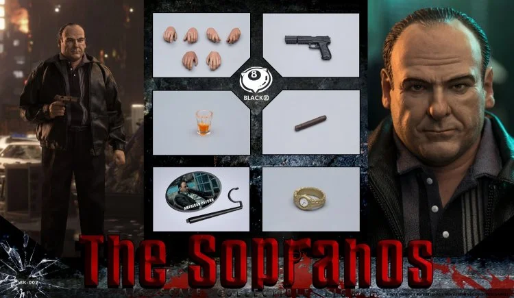 [Pre-order]  BLACK 8 STUDIO The Sopranos BK002 1/6 Scale Collectible Action Figure Collection