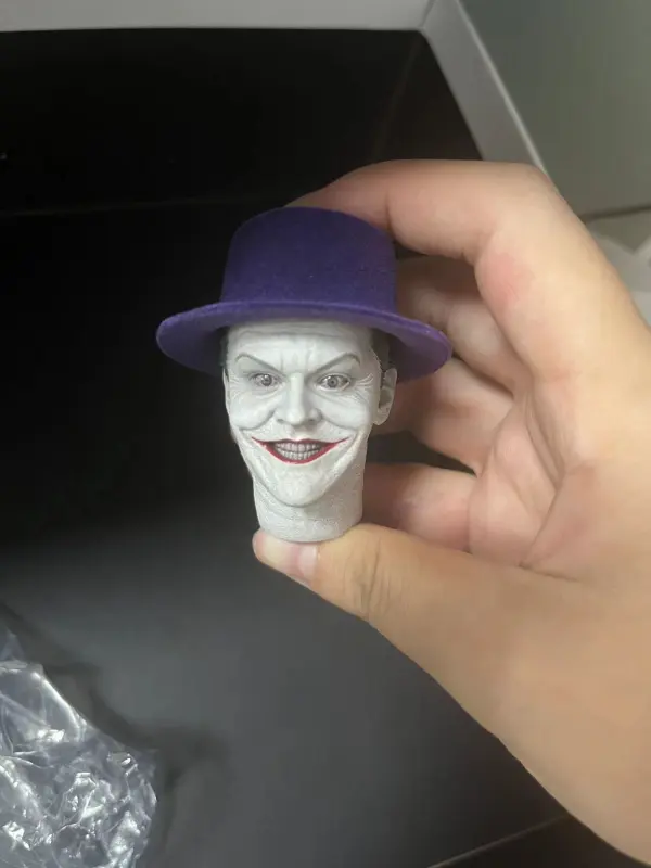 1/6 Mars Toys MAT002 Joker Batman Jack Nicholson Head Sculpt for Action Figure