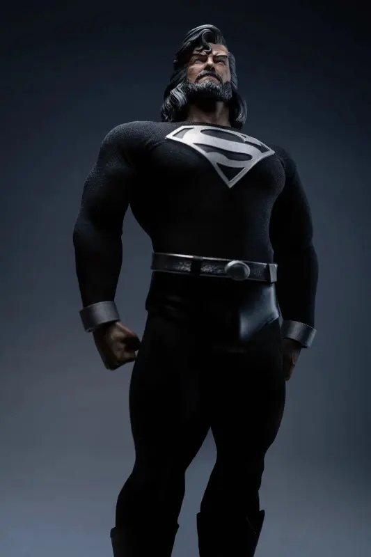 In Stock SSR Toys Black Superman SSR003 1/6th Scale Action Figure Deluxe Edition