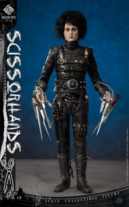 [Pre-order]  PRESENT TOYS PT-sp52 1/6 Edward Scissorhands 12" Action Figure Model