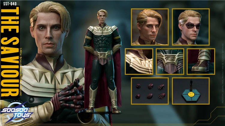 In Stock Soosootoys SST040 1/6 Watchmen Ozymandias Adrian Veidt 12" Figure