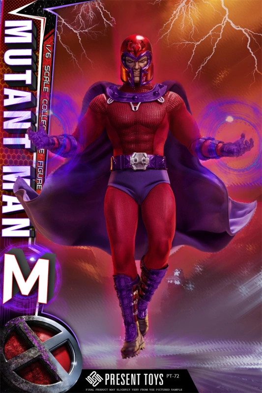 [Pre-order] PRESENT TOYS PT-sp72 1/6 X Men Magneto Male Action Figure Model Toy