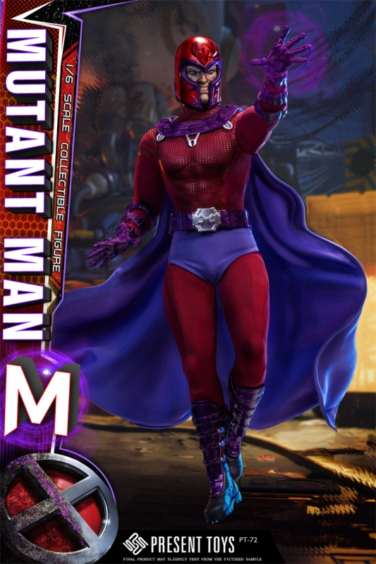 [Pre-order] PRESENT TOYS PT-sp72 1/6 X Men Magneto Male Action Figure Model Toy
