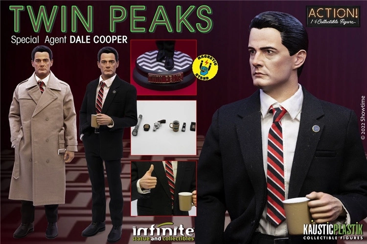 Instock Infinite Statue AGENT COOPER TWIN PEAKS Deluxe Ver. 1/6 Action Figure