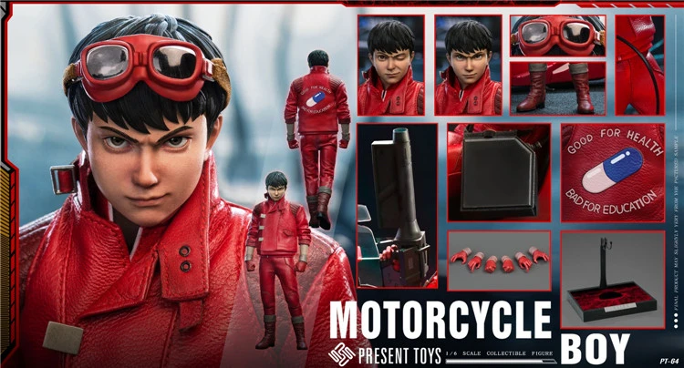 [Pre-order]  PRESENT TOYS PT-sp64 1/6 Motorcycle Boy Collectible Male Action Figure