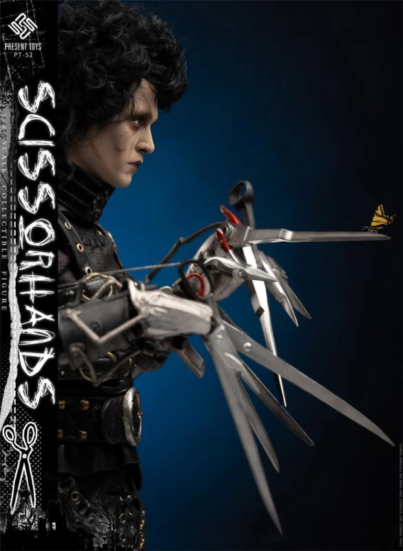 [Pre-order]  PRESENT TOYS PT-sp52 1/6 Edward Scissorhands 12" Action Figure Model