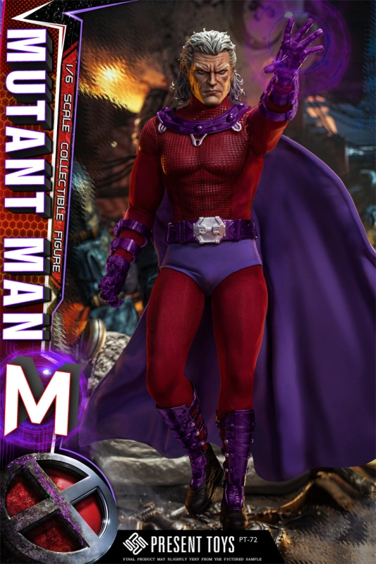 [Pre-order] PRESENT TOYS PT-sp72 1/6 X Men Magneto Male Action Figure Model Toy