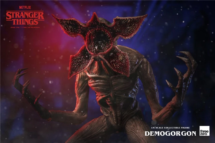 INSTOCK! Stranger Things Demogorgon 1/6 Scale Action Figure ThreeZero 3Z0263