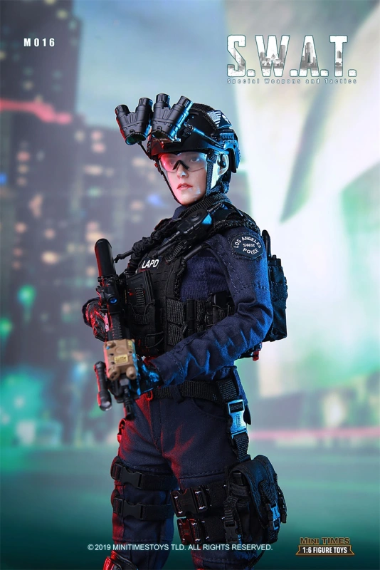 IN STOCK Mini times toys M016 LAPD SWAT 1/6 scale collectible figure