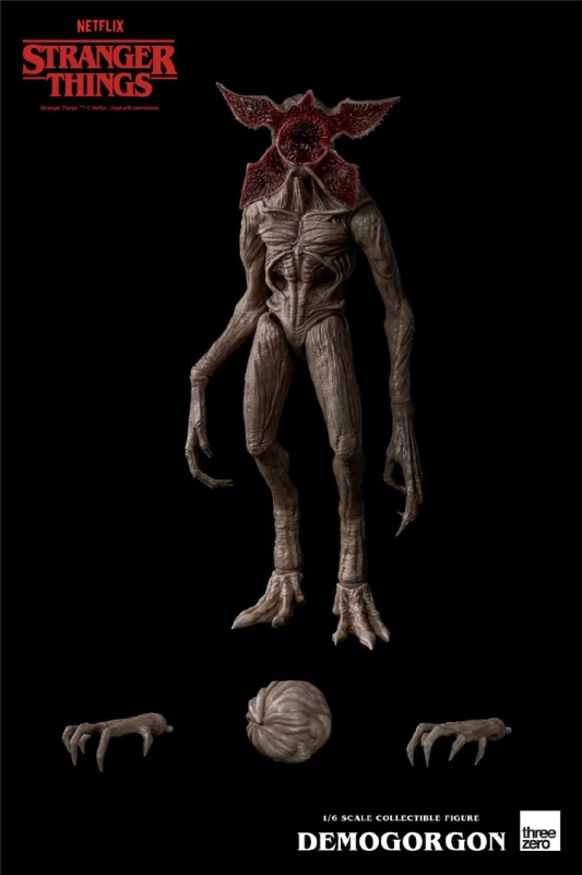 INSTOCK! Stranger Things Demogorgon 1/6 Scale Action Figure ThreeZero 3Z0263