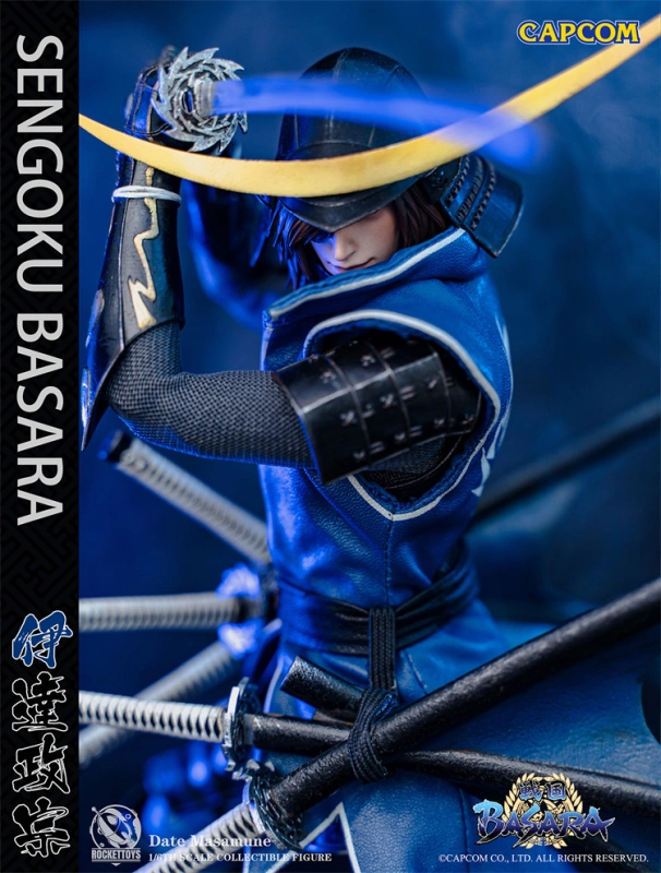 RocketToys ROC ROC-001 BASARA  1/6 Action Figures LED 12'' Collection Movable eye