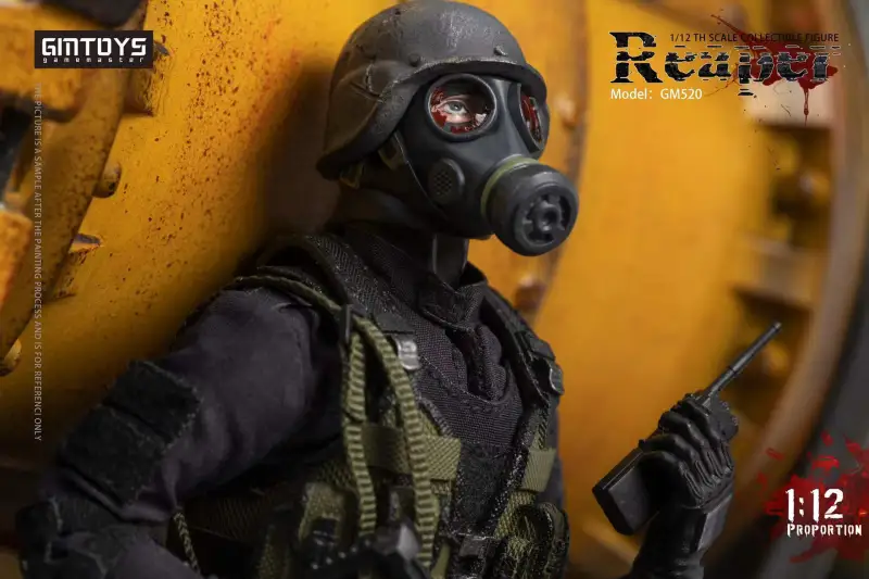 Gmtoys Resident Evil hunk Action Figure Model In Stock 1/12 Scale EX version