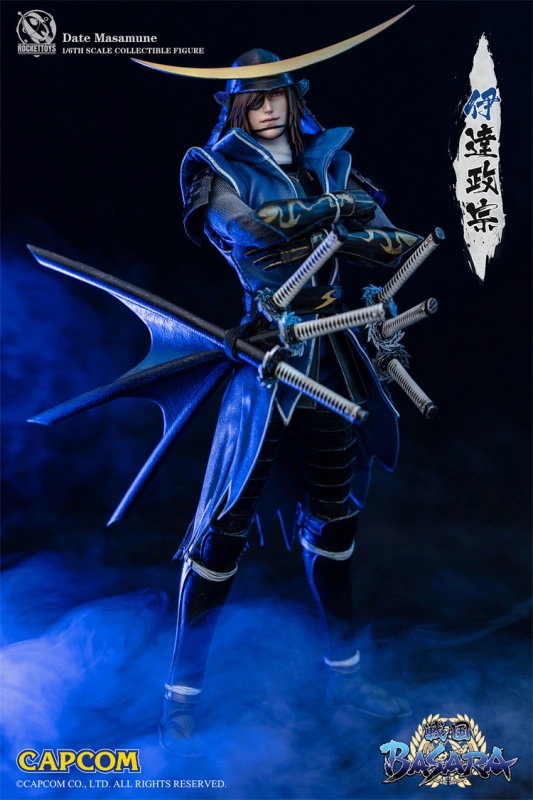 RocketToys ROC ROC-001 BASARA  1/6 Action Figures LED 12'' Collection Movable eye