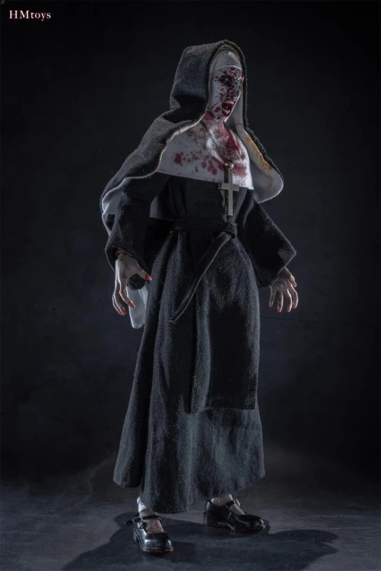 In Stock HMTOYS F002 1/6 Ghost Nun Female Action Figure Collectible Model Toy