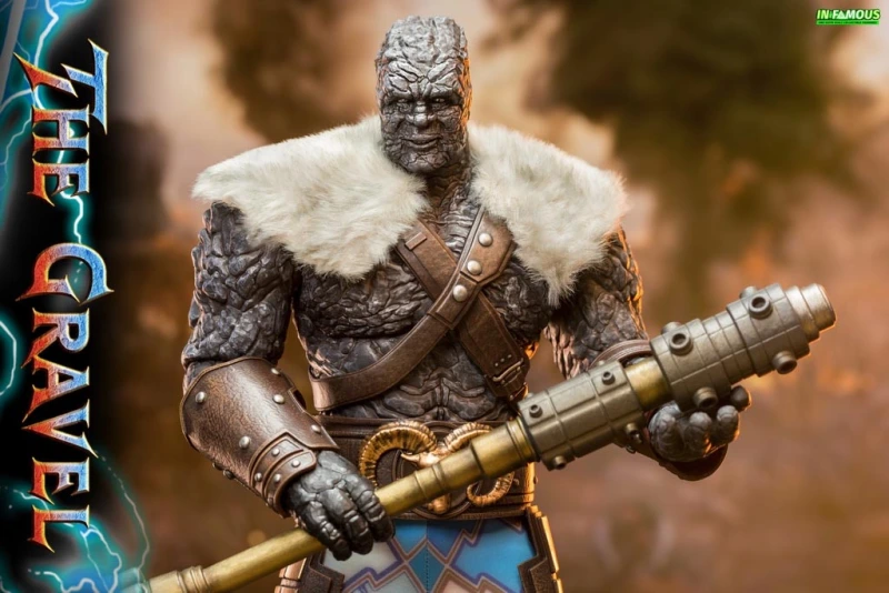 In Stock  IN-FAMOUS IF005 1/6 Thor The Gravel Korg Collectible Action Figure Toy
