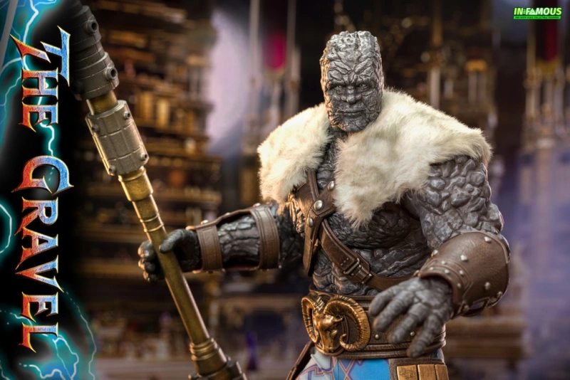 In Stock  IN-FAMOUS IF005 1/6 Thor The Gravel Korg Collectible Action Figure Toy