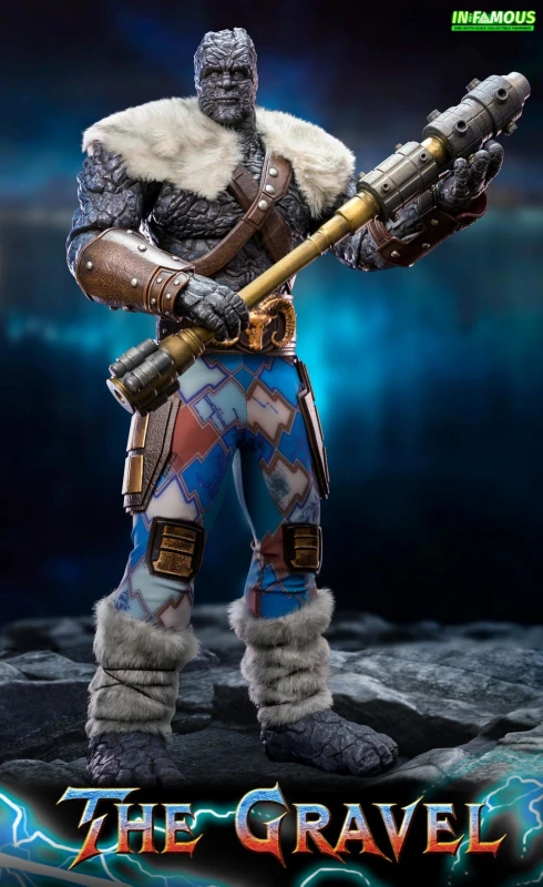 In Stock  IN-FAMOUS IF005 1/6 Thor The Gravel Korg Collectible Action Figure Toy