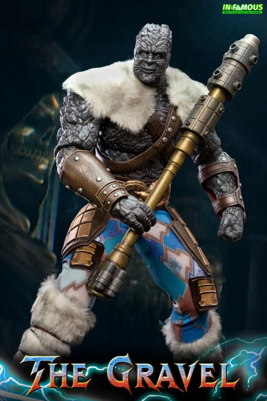 In Stock  IN-FAMOUS IF005 1/6 Thor The Gravel Korg Collectible Action Figure Toy