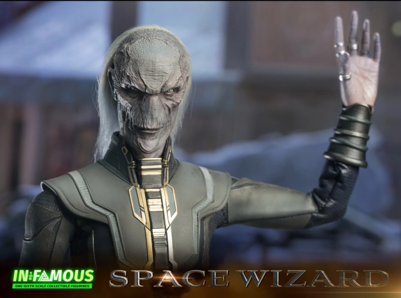 In Stock IN-FAMOUS IF001 1/6 SPACE WIZARD Avengers Ebony Maw Male Action Figure Toys