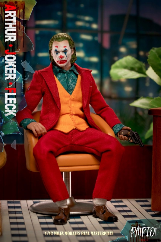 IN STOCK  The Patriot Studio 1/12 The Joker Arthur Fleck 6" Action Figure Toy Deluxe Ver.