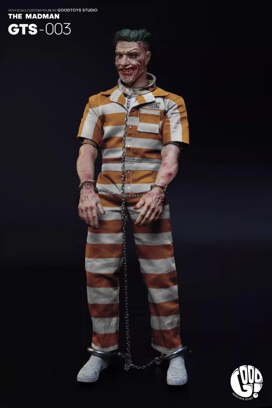 In Stock Goodtoys GTS-003 1/6 The Batman Prisoner Clothing Joker 12" Action Figure Toy
