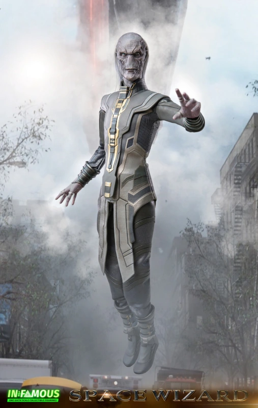 In Stock IN-FAMOUS IF001 1/6 SPACE WIZARD Avengers Ebony Maw Male Action Figure Toys