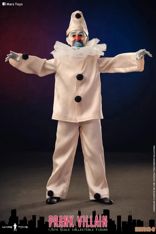 New Mars Toys MAT013C 1/6 Prank Villain Joker 12" Male Action Figure Model Toys
