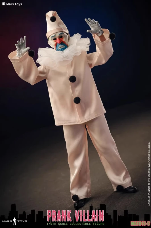 New Mars Toys MAT013C 1/6 Prank Villain Joker 12" Male Action Figure Model Toys