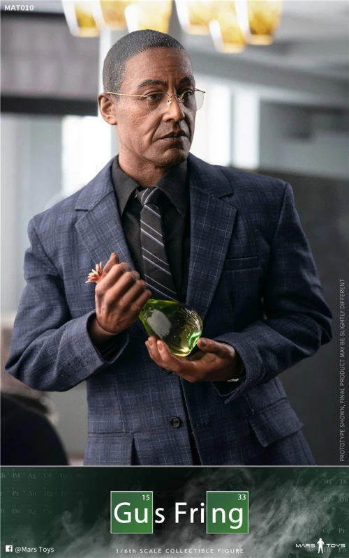 [Pre-order] Mars Toys MAT010 1/6 Breaking Walter White Gustavo Fring 12" Figure