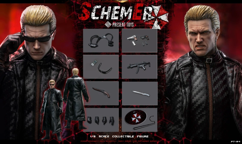 [Pre-order] PRESENT TOYS  PT-sp84 Schemer 1/6 Action Figure Gift