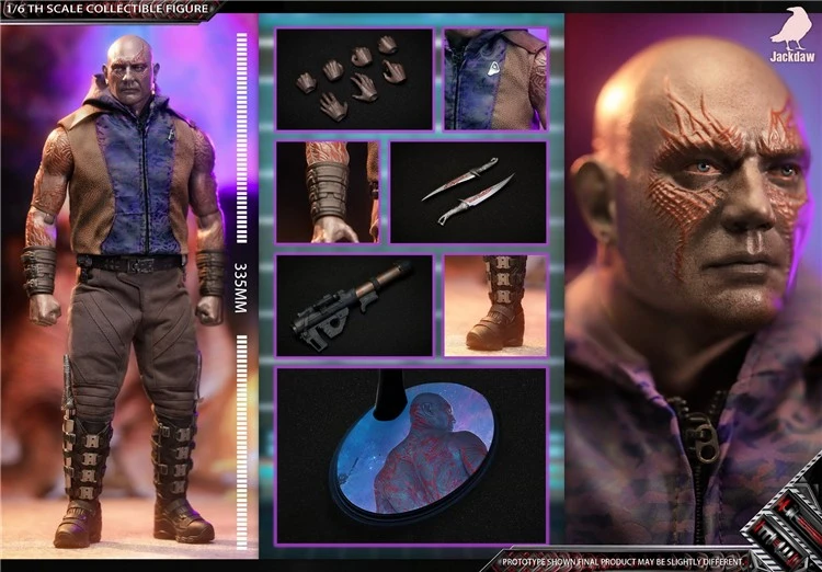 [Pre-order]  Jackdaw JD013 1/6 Guardians of the Galaxy Drax the Destroyer Figure