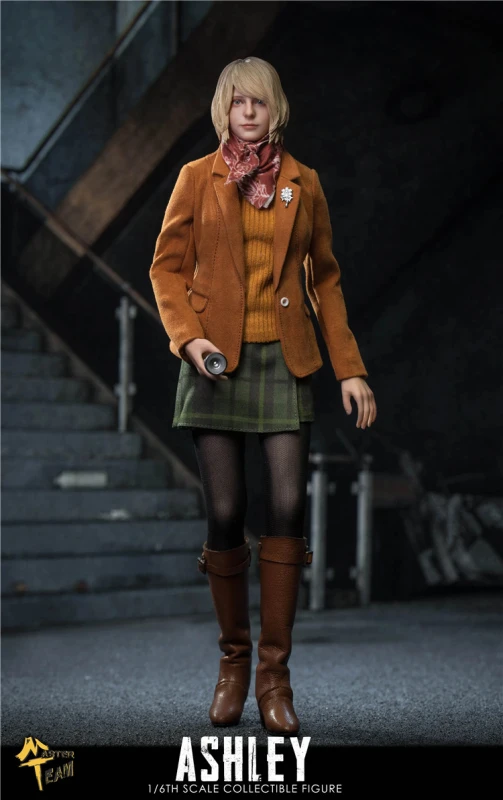 MTTOYS016 1/6 Resident Evil 4 Ashley Female Action Figure Model
