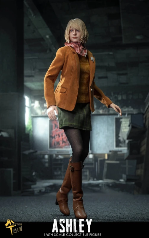 MTTOYS016 1/6 Resident Evil 4 Ashley Female Action Figure Model