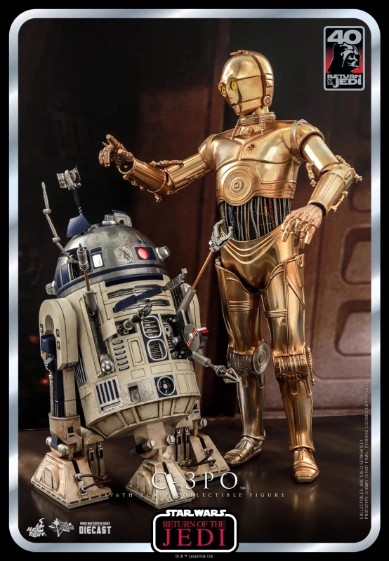 In Stock Hot Toys MMS701D56 Star Wars VI: Return of The Jedi 1/6 C-3PO Action Figure