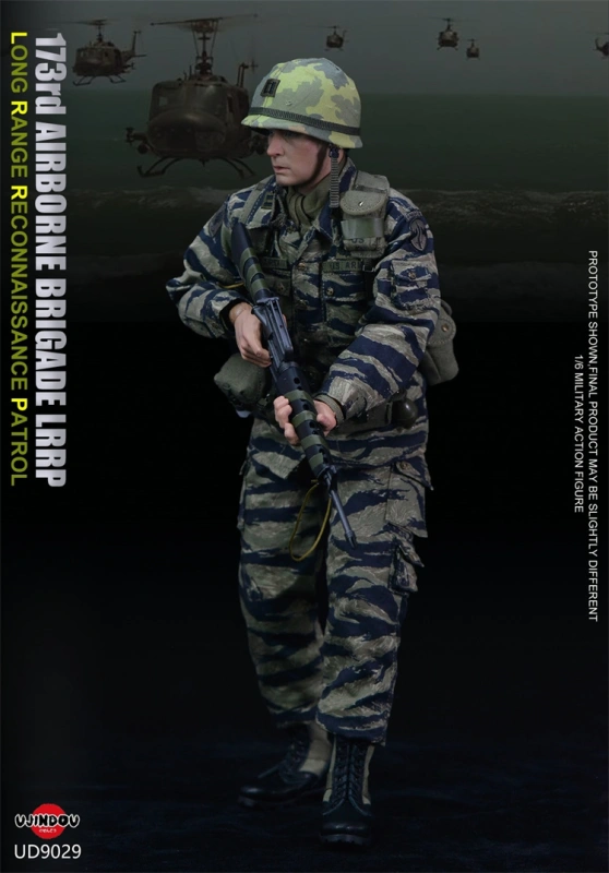 In Stock UJINDOU UD9029 1/6 US Army LRRP in Vietnam Male Soldier Action Figure