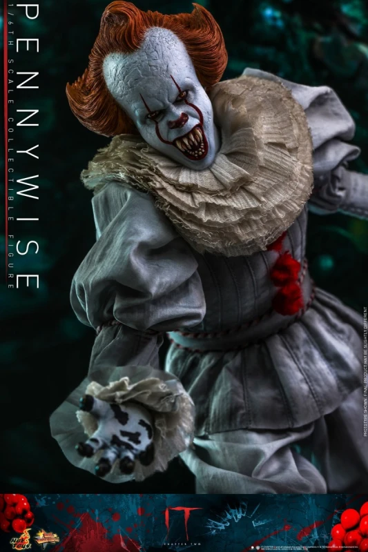 In Stock Hot Toys It Chapter Two Pennywise MMS555 1/6 Action Figure Model
