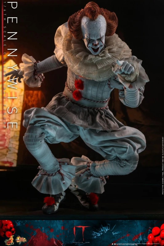 In Stock Hot Toys It Chapter Two Pennywise MMS555 1/6 Action Figure Model