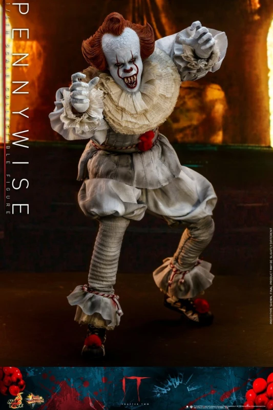 In Stock Hot Toys It Chapter Two Pennywise MMS555 1/6 Action Figure Model