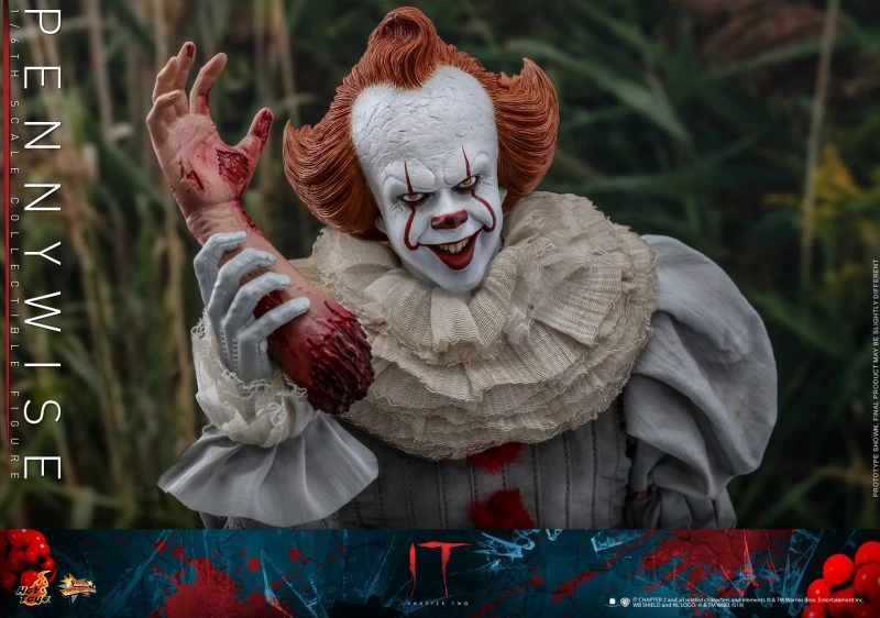 In Stock Hot Toys It Chapter Two Pennywise MMS555 1/6 Action Figure Model