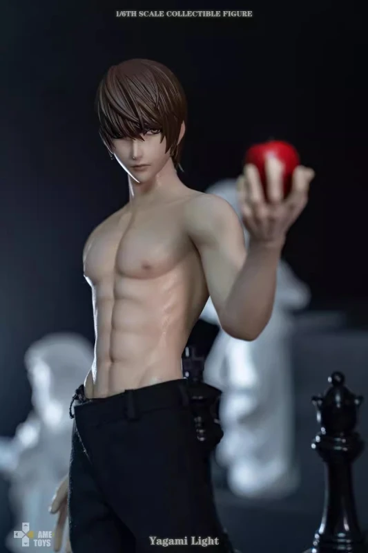 In Stock GAMETOYS GT-008AUP Silicone body DEATH NOTE Yagami Light business suit Action Figure