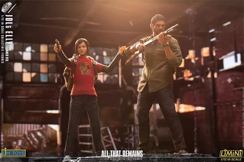 In Stock LIMTOYS LMN006 1/12 The Last of Us Joel & Ellie Action Figure Model Collection