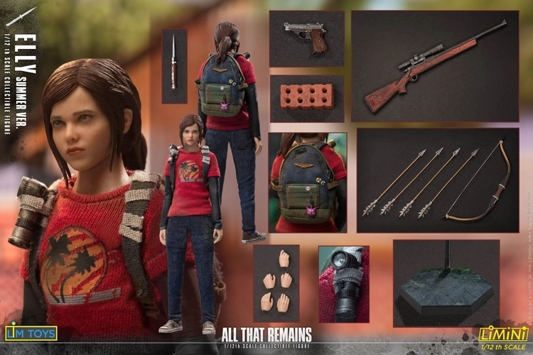 In Stock LIMTOYS LMN006 1/12 The Last of Us Joel & Ellie Action Figure Model Collection