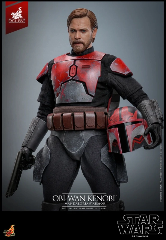 In Stock HOTTOYS 1/6 TMS126 OBI WAN KENOBI MANDALORIAN ARMOR