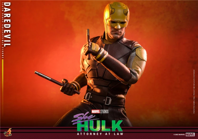 In Stock Hot Toys TMS096 She-Hulk: Attorney At Law Daredevil 1/6 Action Figure