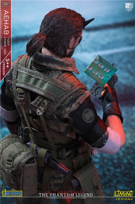 [Pre-order]  LIMTOYS 1/12 Metal Gear Ishmel Solid Snake 6" Collectible Action Figure