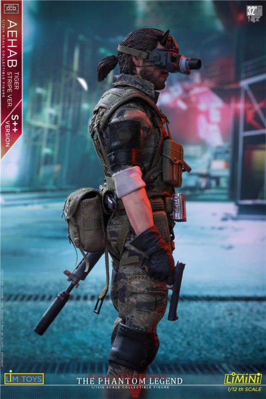 [Pre-order]  LIMTOYS 1/12 Metal Gear Ishmel Solid Snake 6" Collectible Action Figure