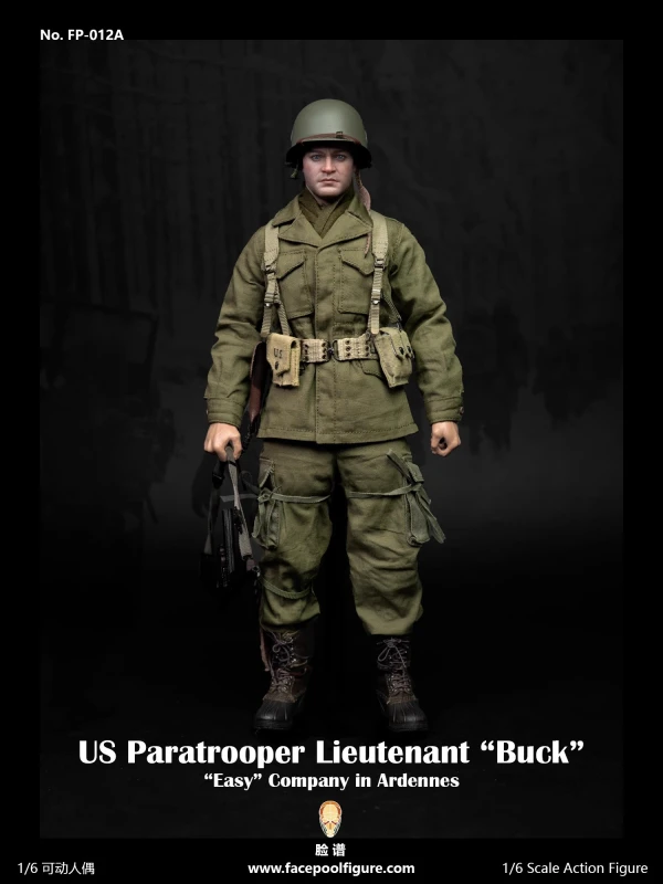 In Stock NEW Facepoolfigure FP012A 1/6 U.S. Airborne Division-Lieutenant Figure