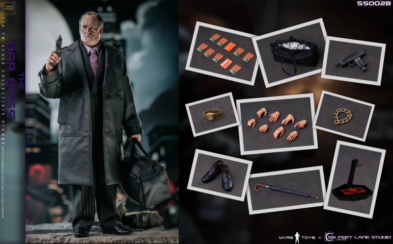 [Pre-order] Mars Toys x Six Feet Lane Studio SS002 1/6 The Batman Penguin Figure