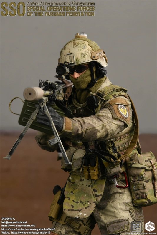 In Stock Easy&Simple ES 26060R-A 1/6 Russian SSO Special Operations Forces Action Figure