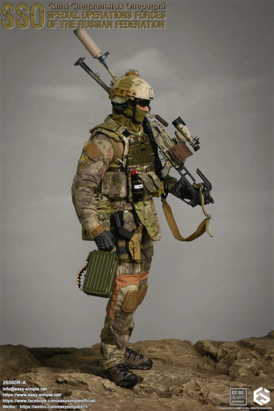 In Stock Easy&Simple ES 26060R-A 1/6 Russian SSO Special Operations Forces Action Figure
